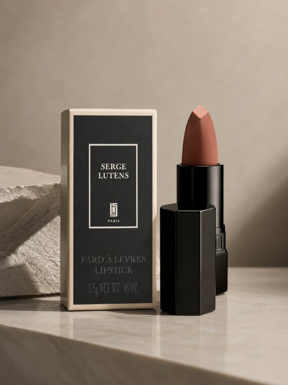 SERGE LUTENS Fard à lèvres Lipstick | NO. 18 - Compliment Beige | NEW IN BOX